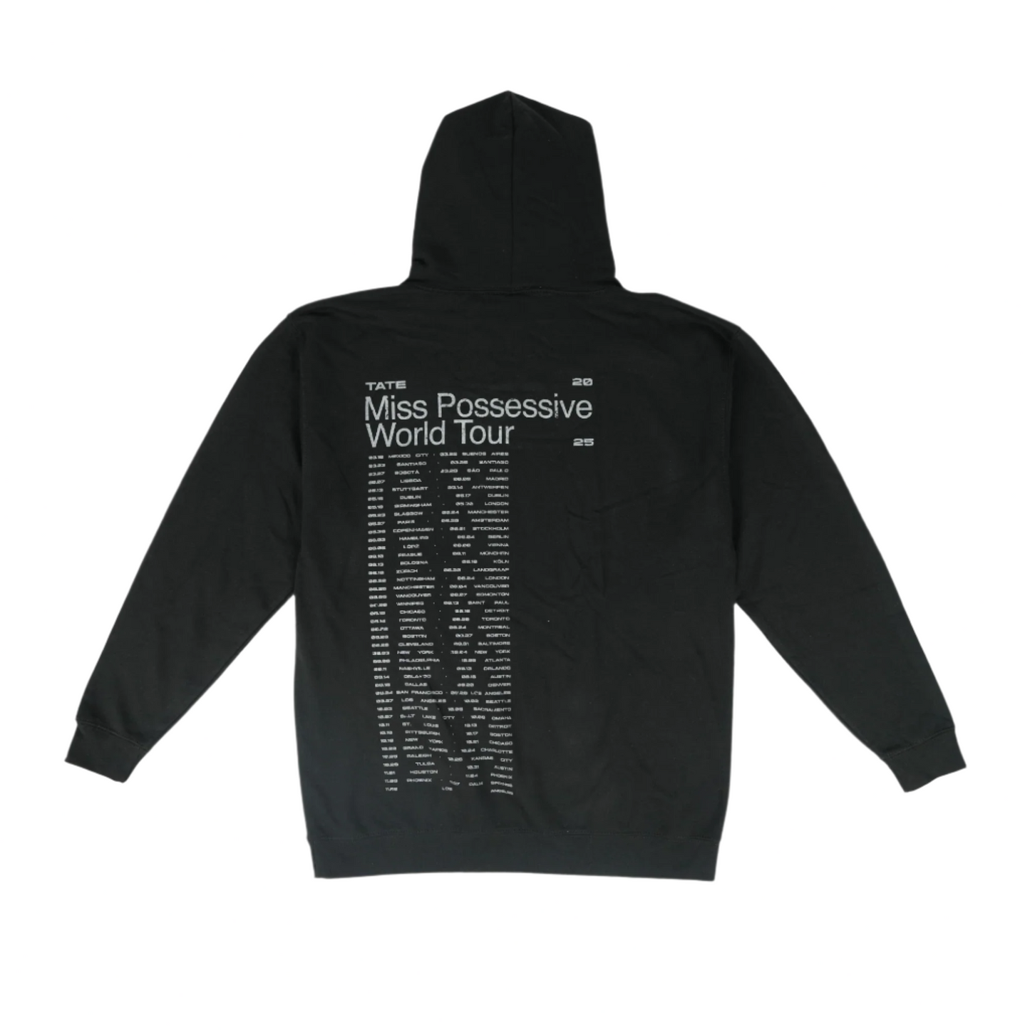 Tate McRae Tour Merch - Face Hoodie