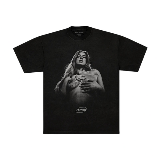 Tate McRae Tour Merch - Black Hands T-shirt